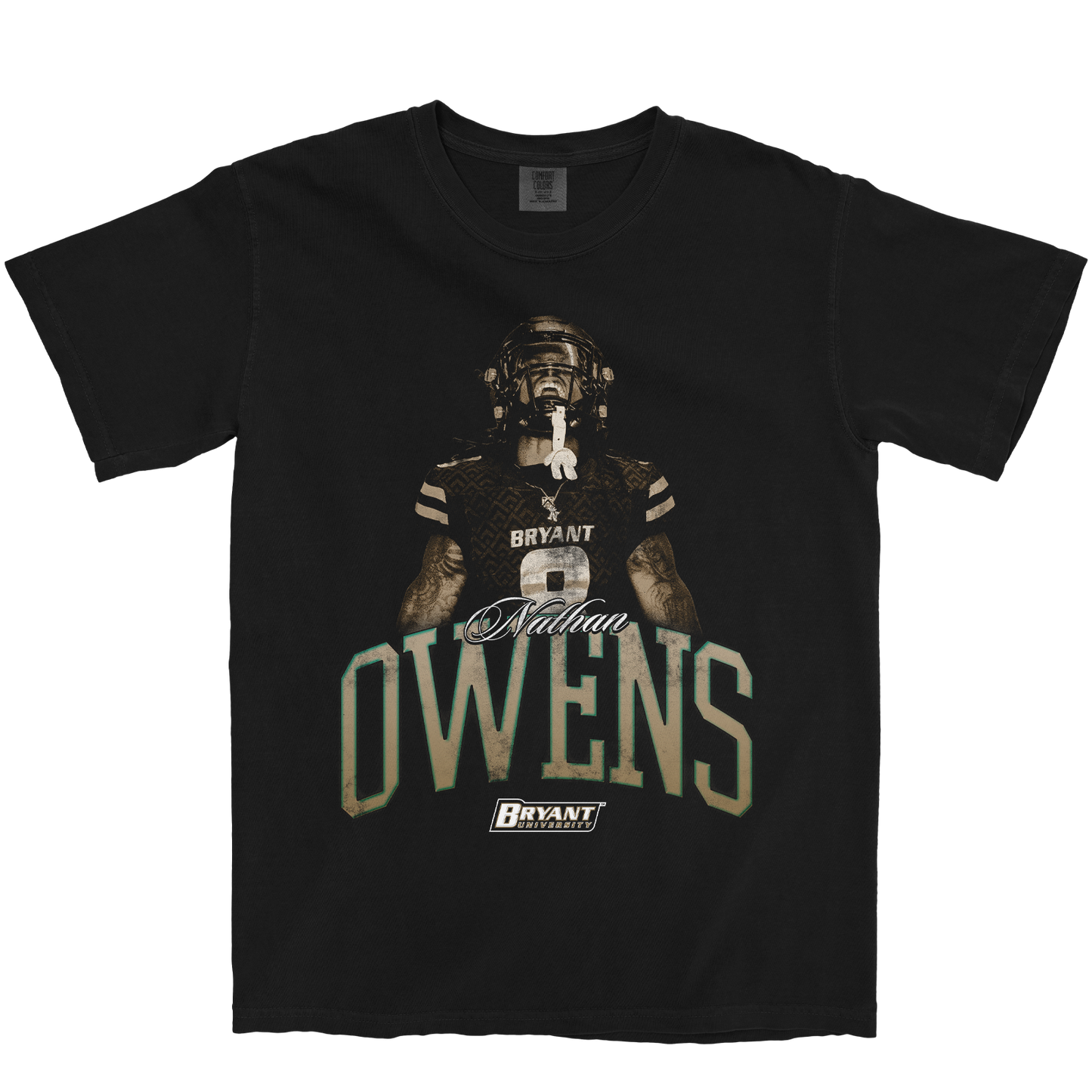 NATHAN OWENS VINTAGE BLACK TEE