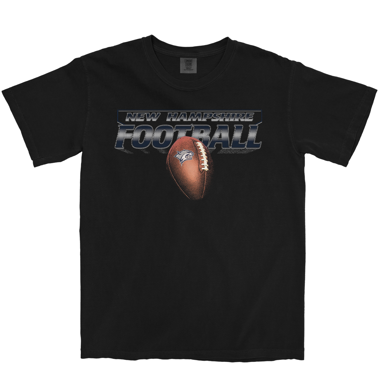 UNIVERSITY OF NEW HAMPSHIRE VINTAGE FOOTBALL T-SHIRT