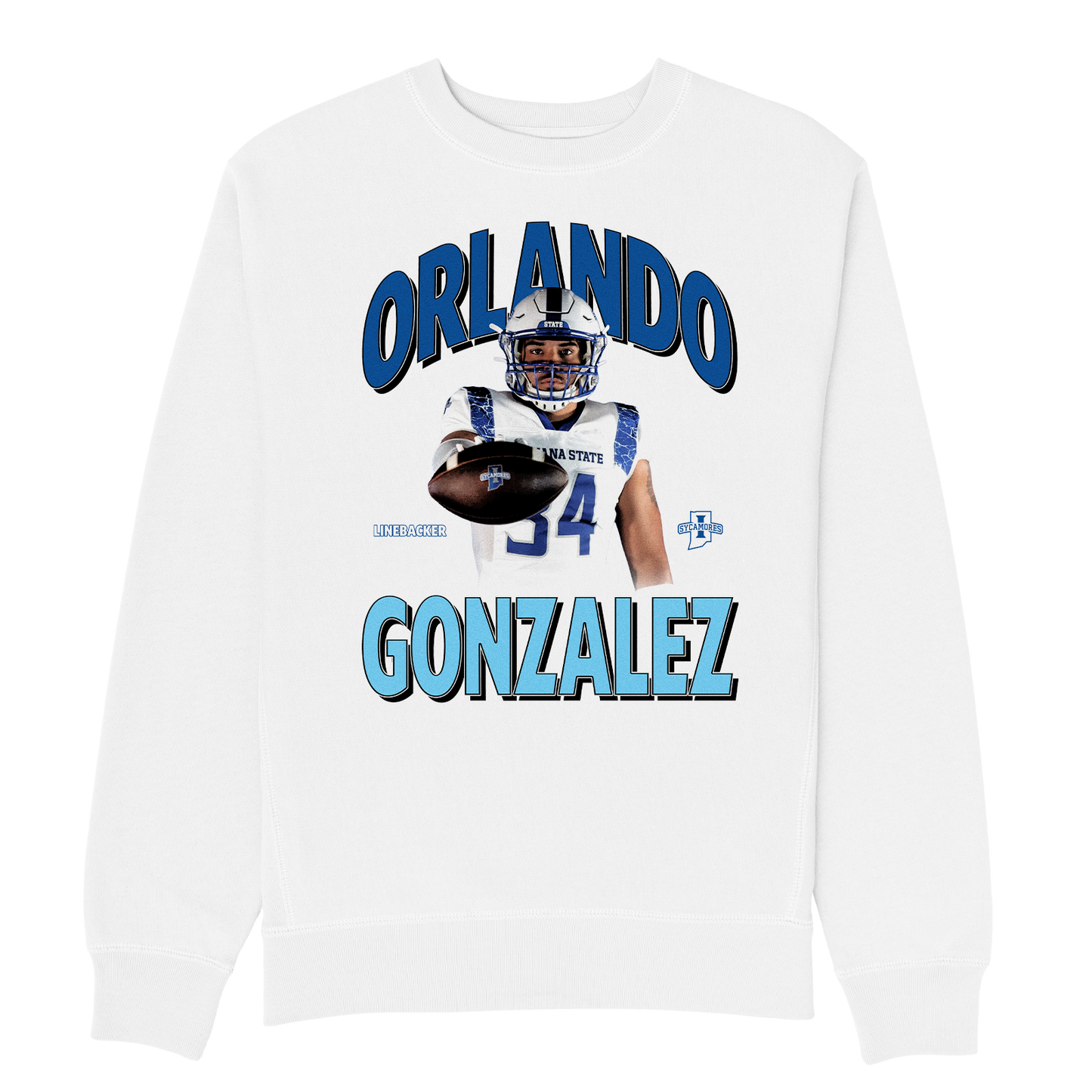 ORLANDO GONZALEZ WHITE HEAVYWEIGHT CREWNECK