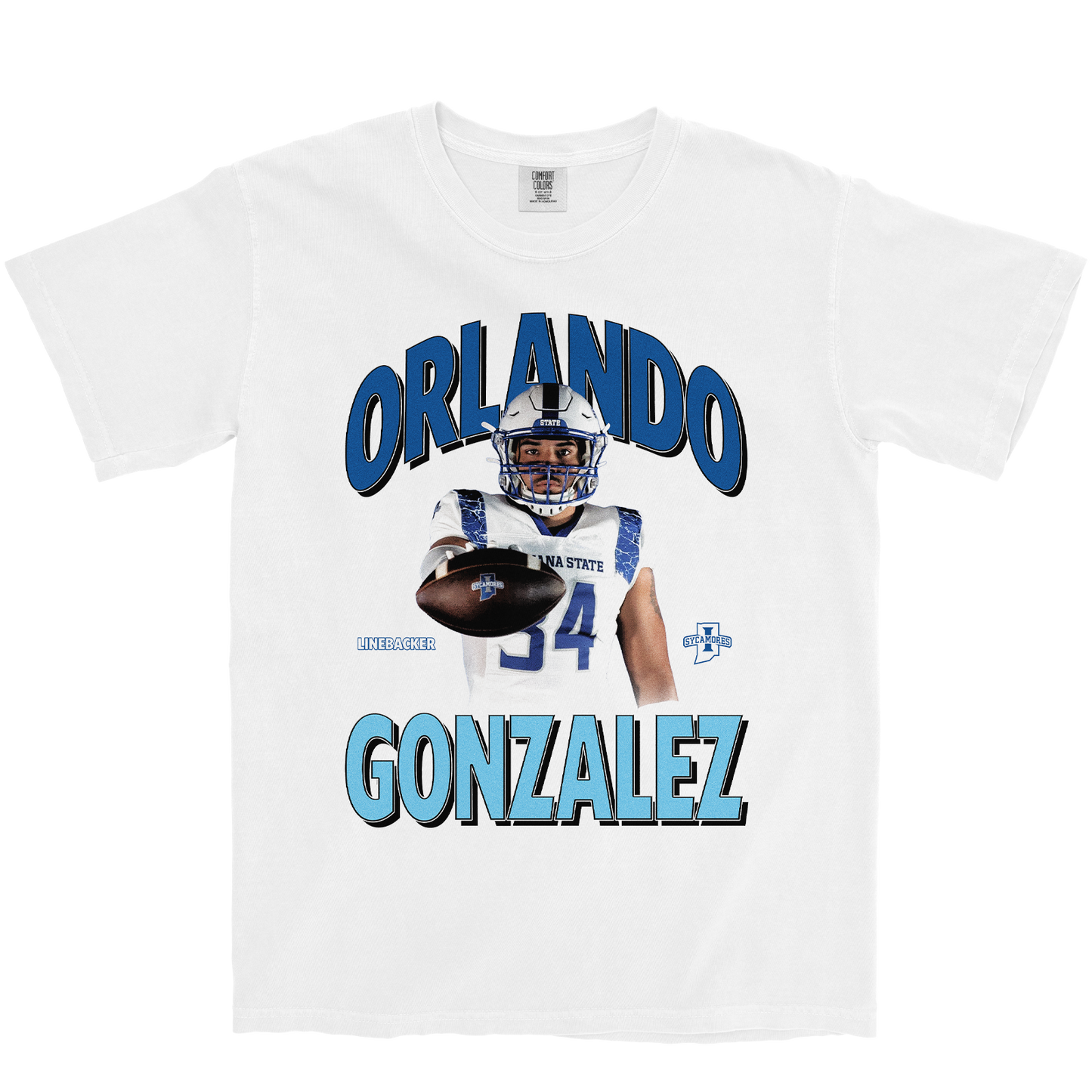 ORLANDO GONZALEZ RETRO WHITE TEE