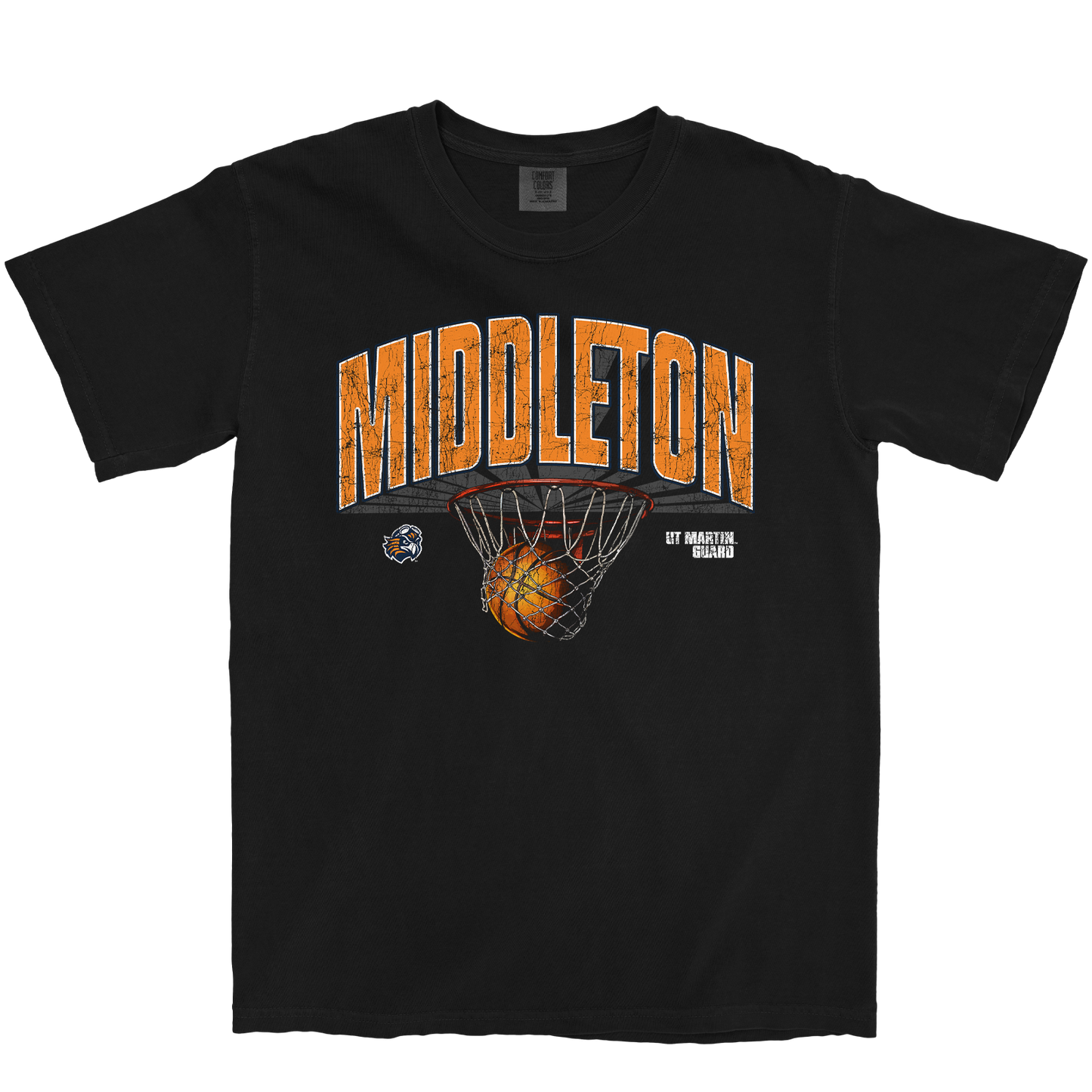 SIDNI MIDDLETON BASKETBALL BLACK TEE
