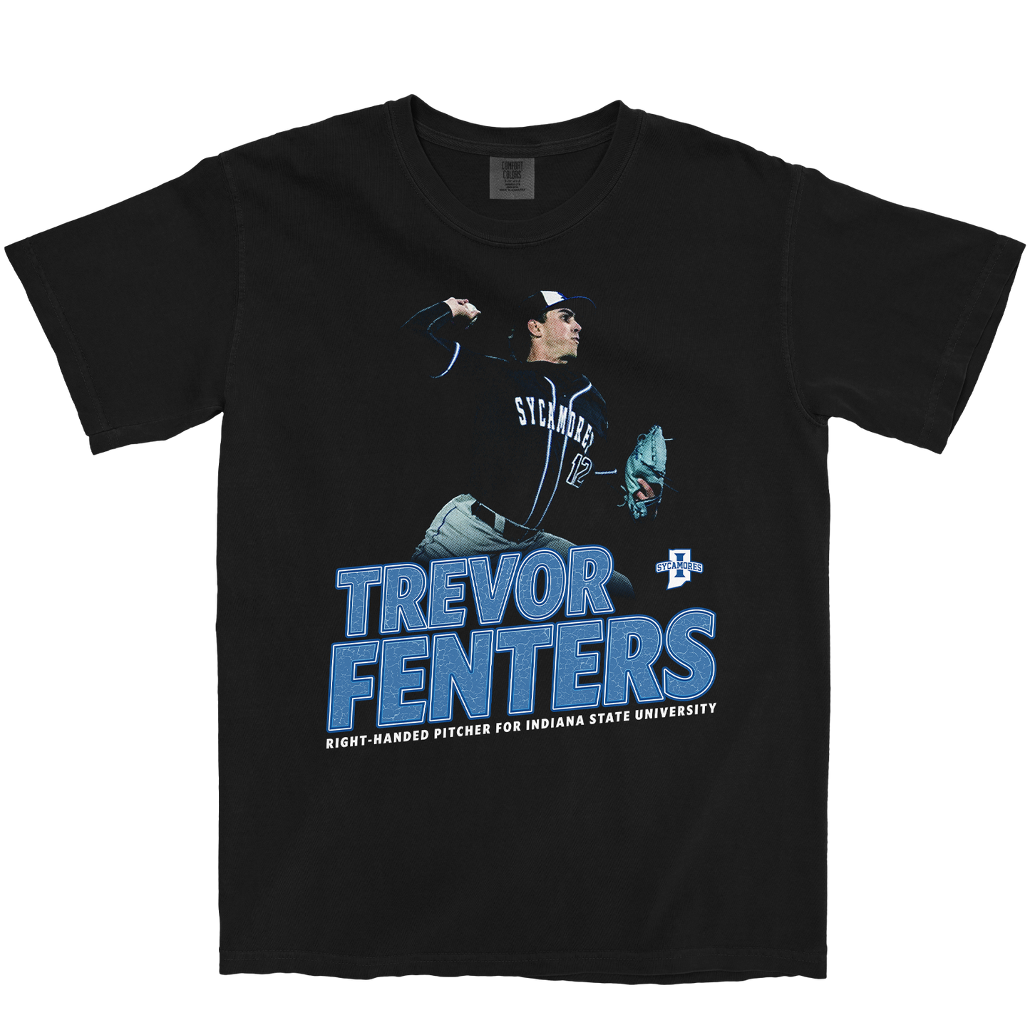 TREVOR FENTERS VINTAGE BLACK TEE