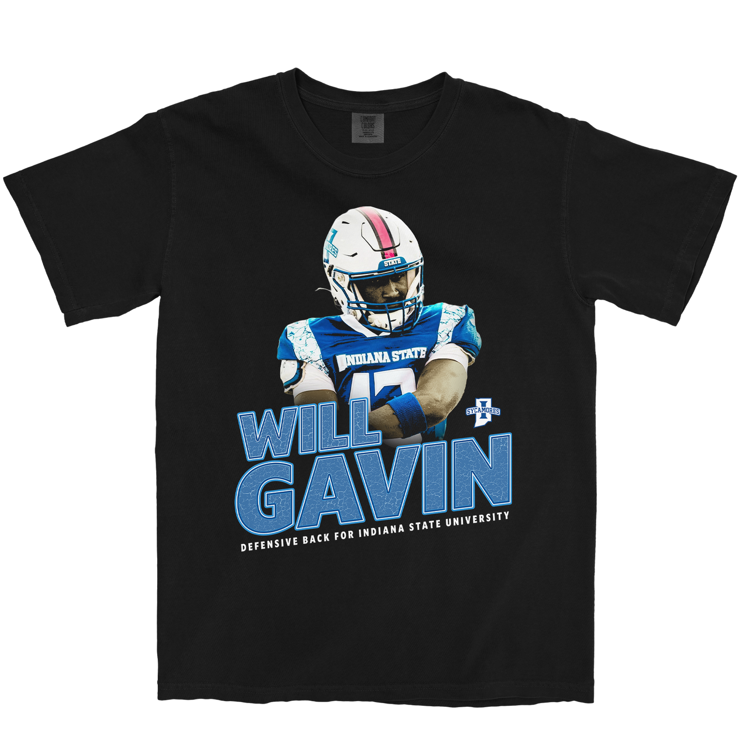 WILL GAVIN VINTAGE BLACK TEE