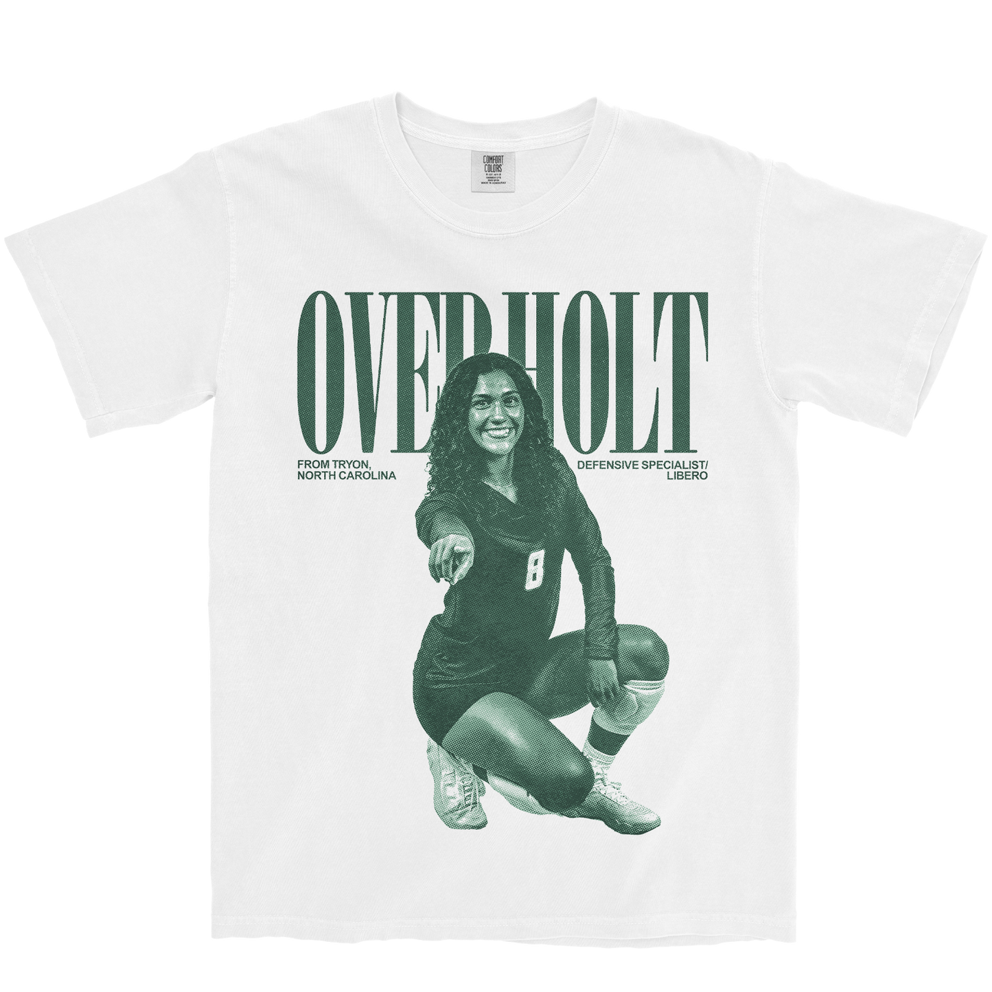 SOPHIA OVERHOLT VINTAGE WHITE TEE