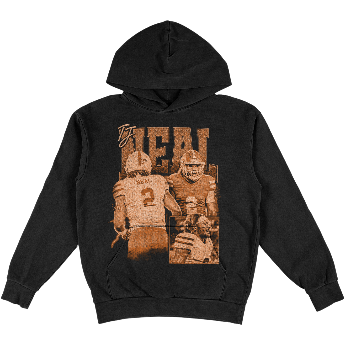 TJ NEAL HEAVYWEIGHT BLACK HOODIE