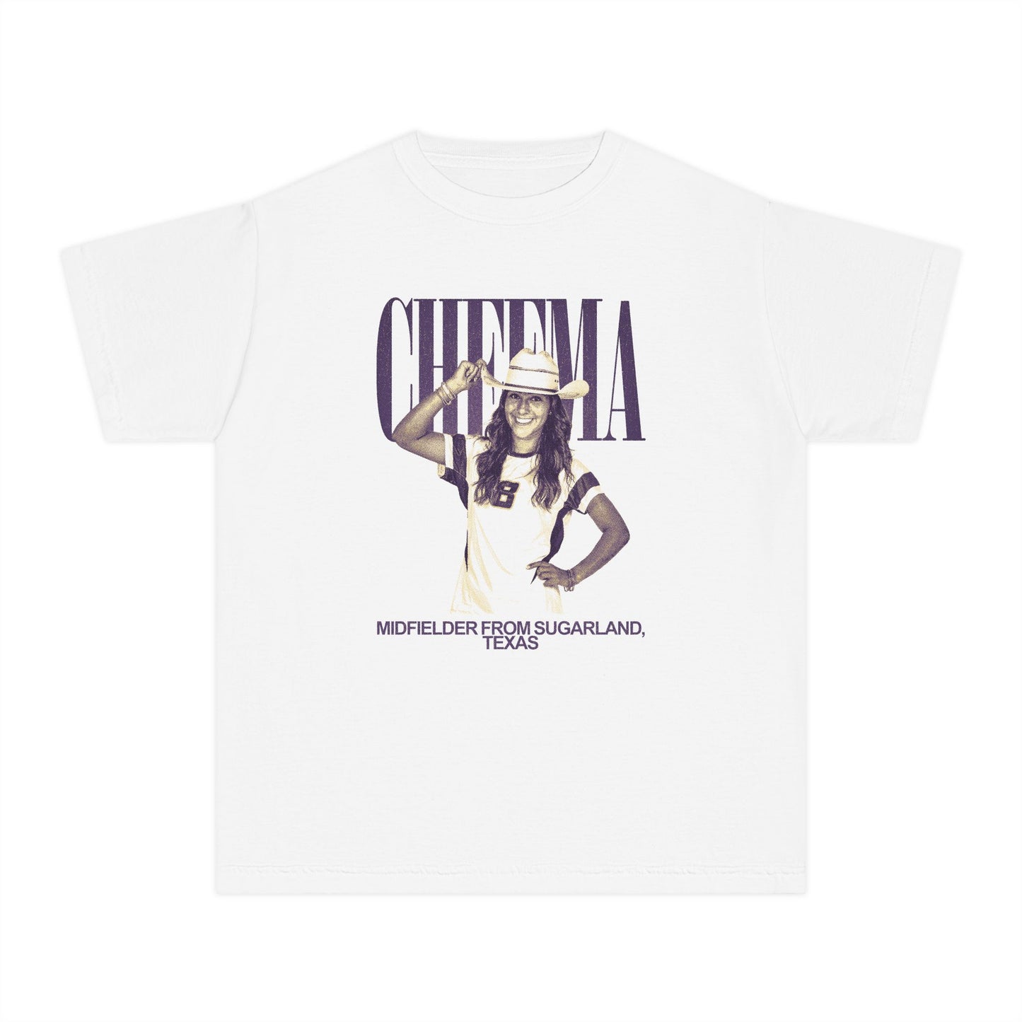 ANALISSE CHEEMA YOUTH VINTAGE WHITE TEE
