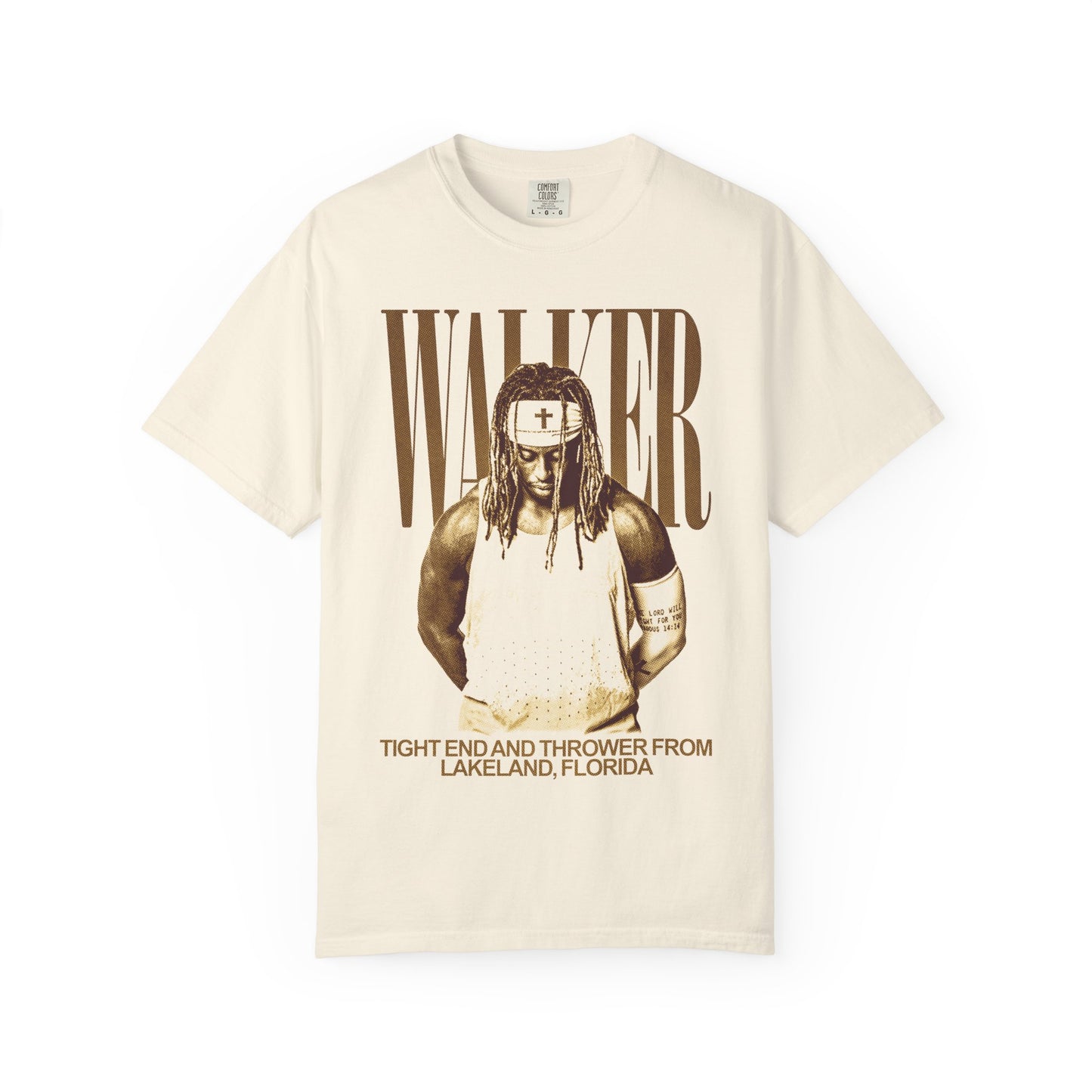 MICHEAL WALKER VINTAGE IVORY TEE