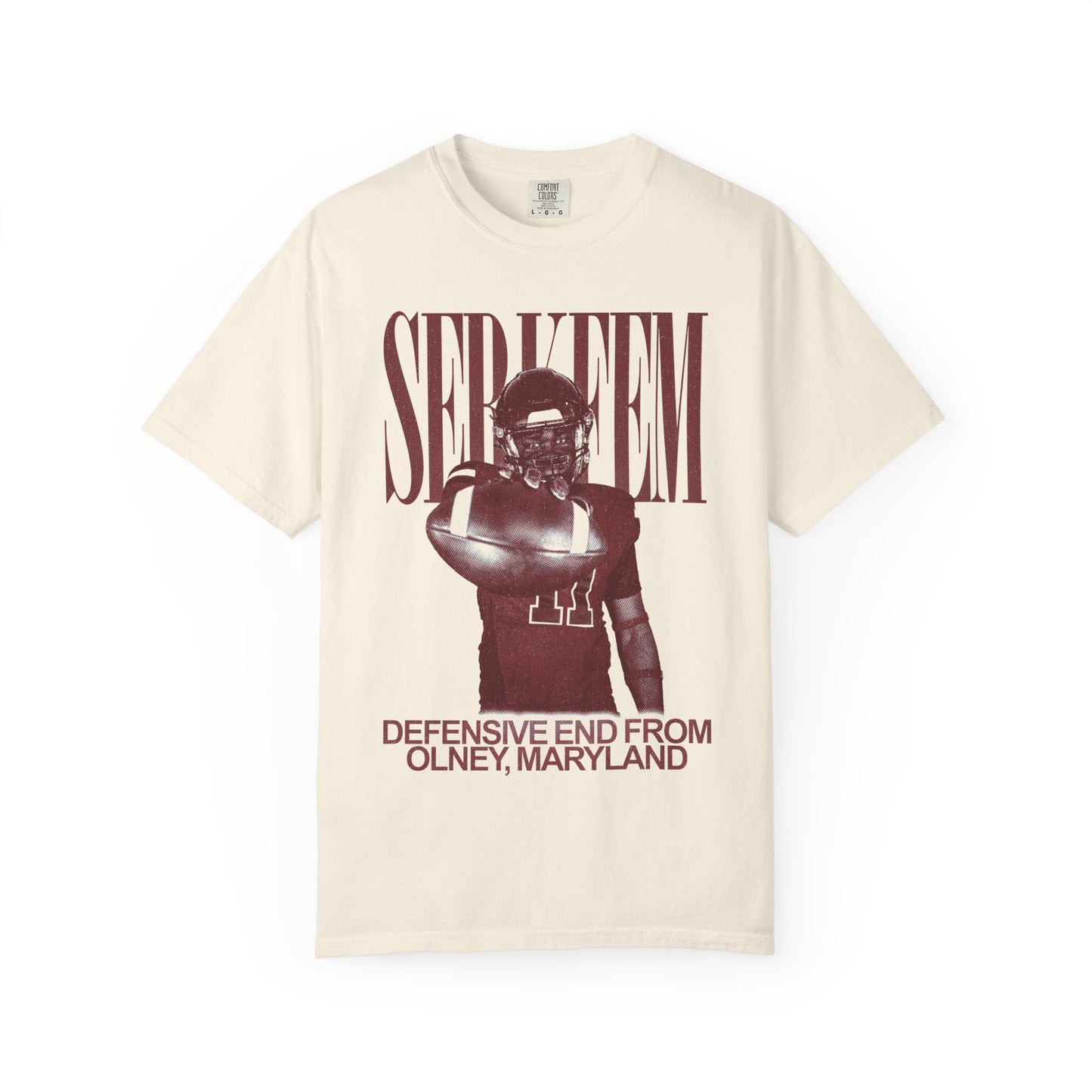 JEFFERSON SERKFEM VINTAGE IVORY TEE
