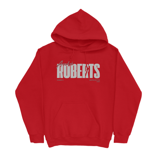 ANDRE ROBERTS RED HOODIE