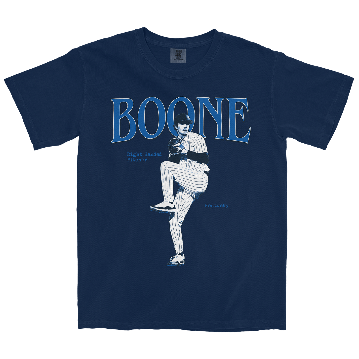 OLIVER BOONE VINTAGE NAVY TEE