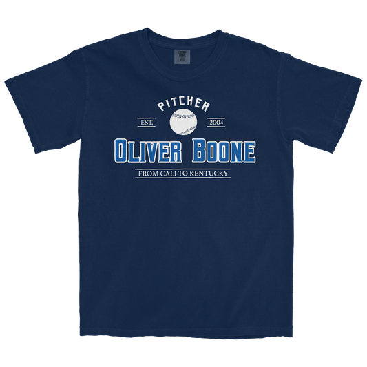 OLIVER BOONE CALI TO KENTUCKY VINTAGE NAVY TEE