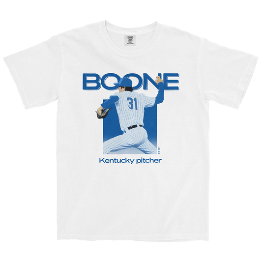 OLIVER BOONE CARTOON WHITE TEE