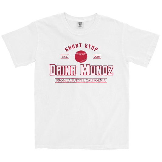 DAINA MUNOZ CLASSIC WHITE TEE