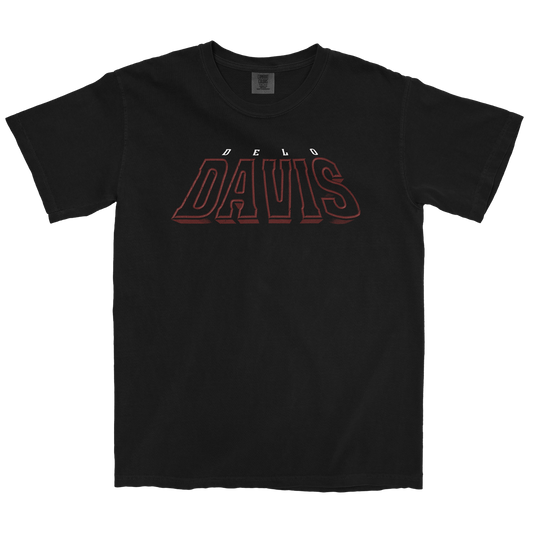 DELO DAVIS CLASSIC BLACK TEE