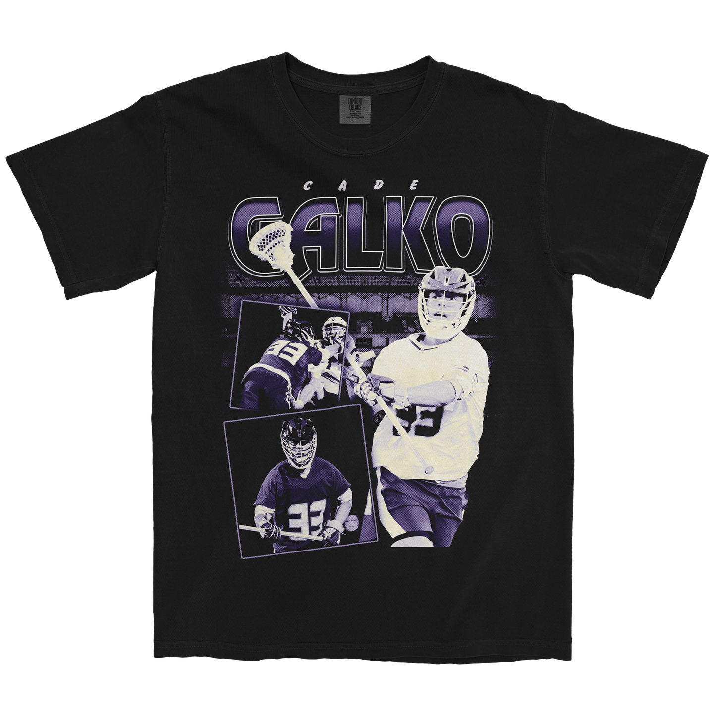 CADE GALKO GRAPHIC BLACK TEE