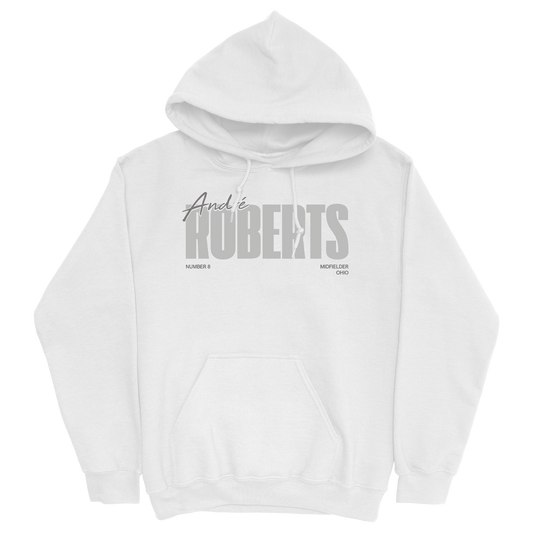 ANDRE ROBERTS WHITE HOODIE