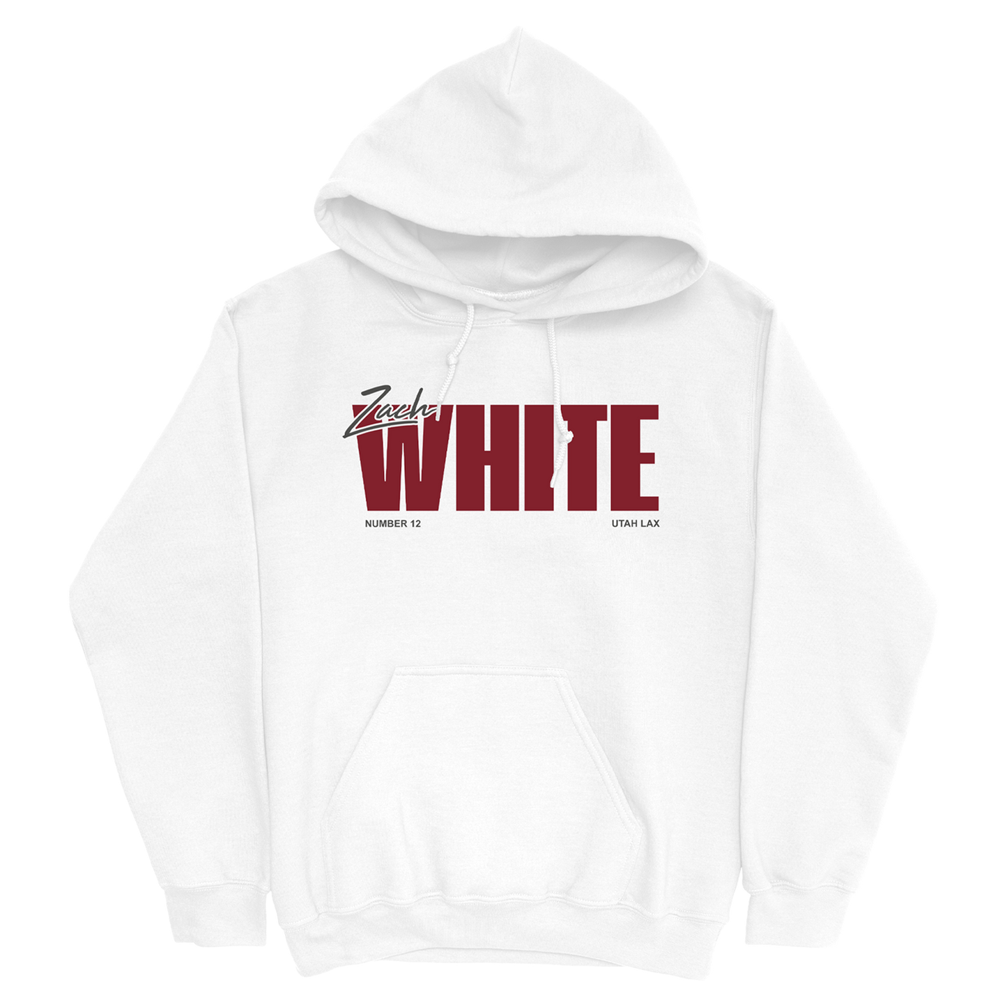 ZACH WHITE CLASSIC WHITE HOODIE