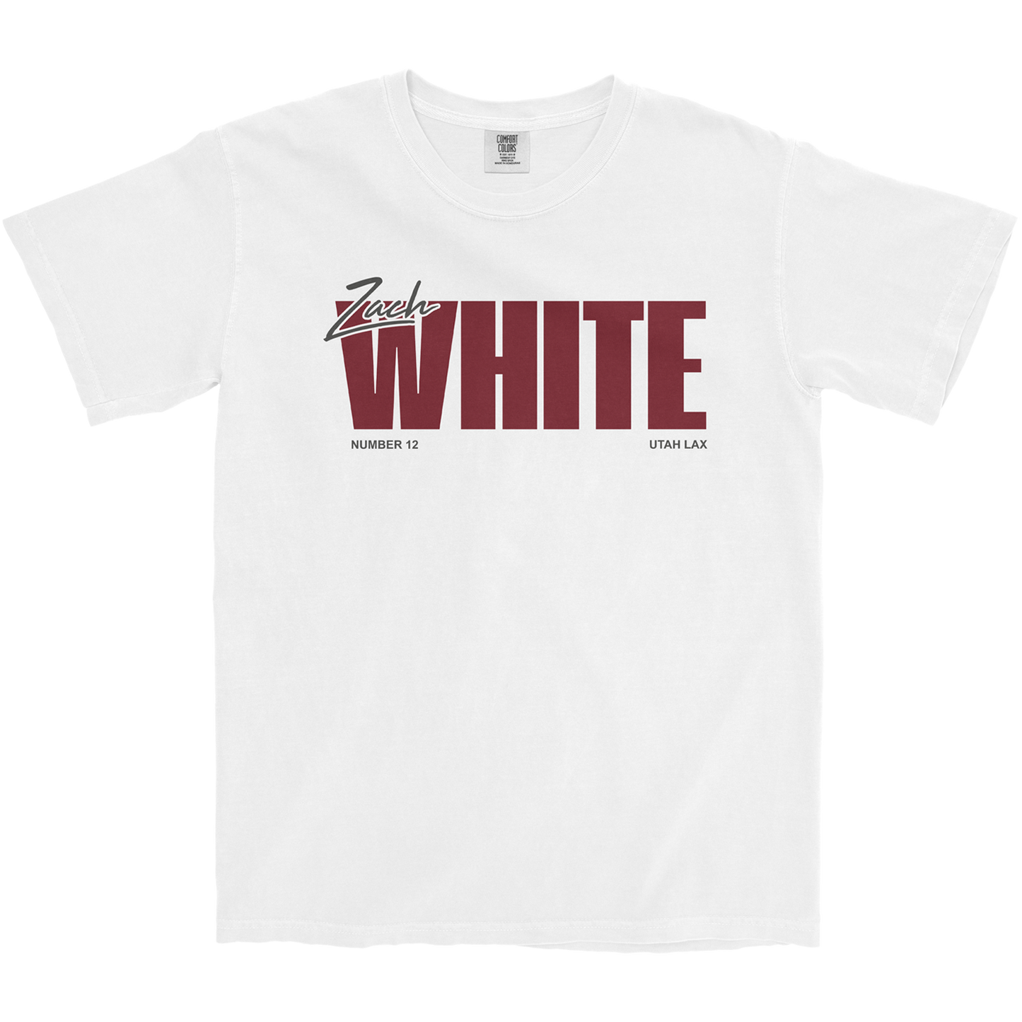 ZACH WHITE CLASSIC WHITE TEE