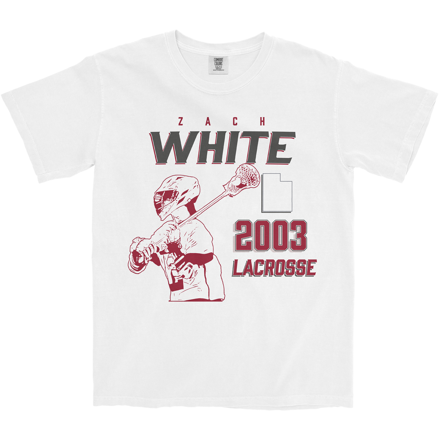 ZACH WHITE "2003" WHITE TEE