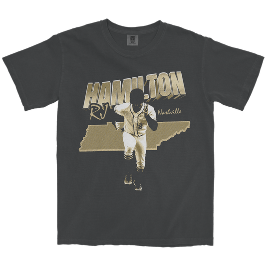 RJ HAMILTON VINTAGE GRAPHITE TEE