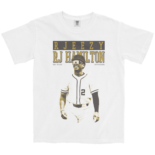 RJ HAMILTON RJEEZY WHITE TEE