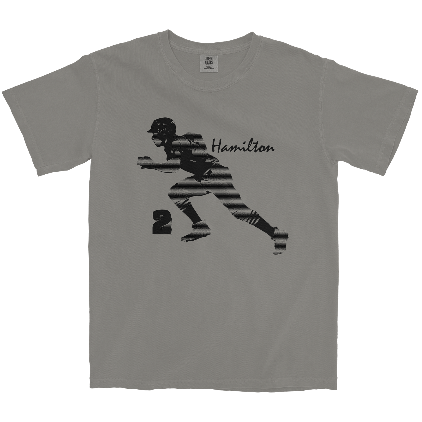 RJ HAMILTON RUNNER GREY TEE