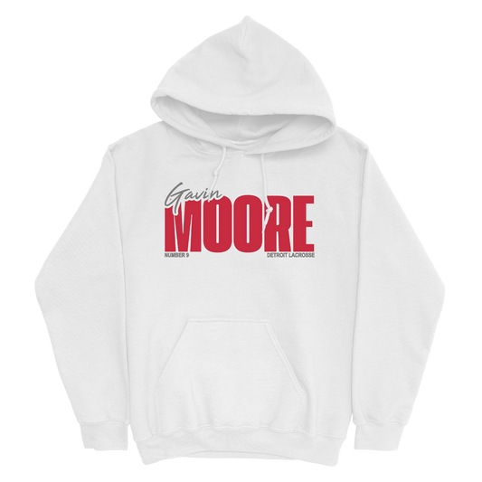 GAVIN MOORE WHITE HOODIE