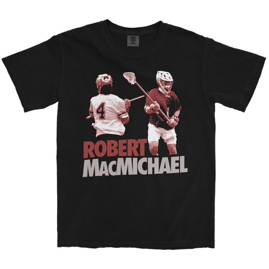 ROBERT MACMICHAEL CLASSIC BLACK TEE