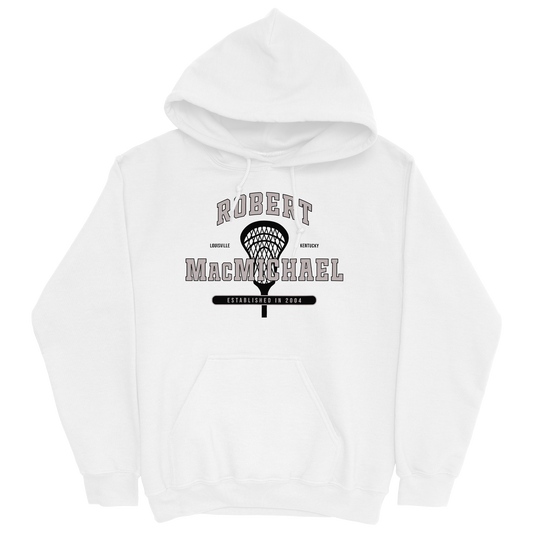 ROBERT MACMICHAEL WHITE HOODIE