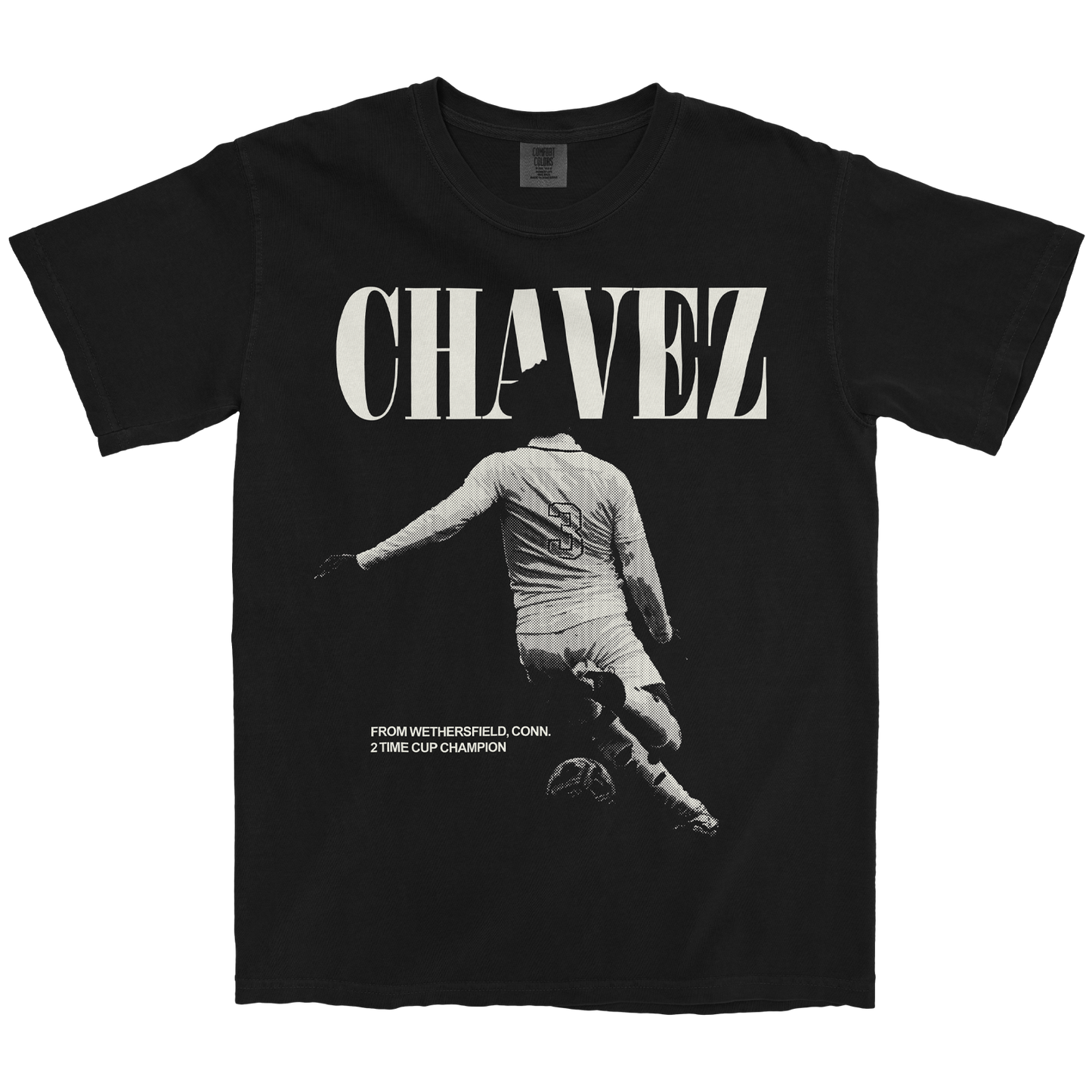 GABRIEL CHAVEZ VINTAGE BLACK TEE