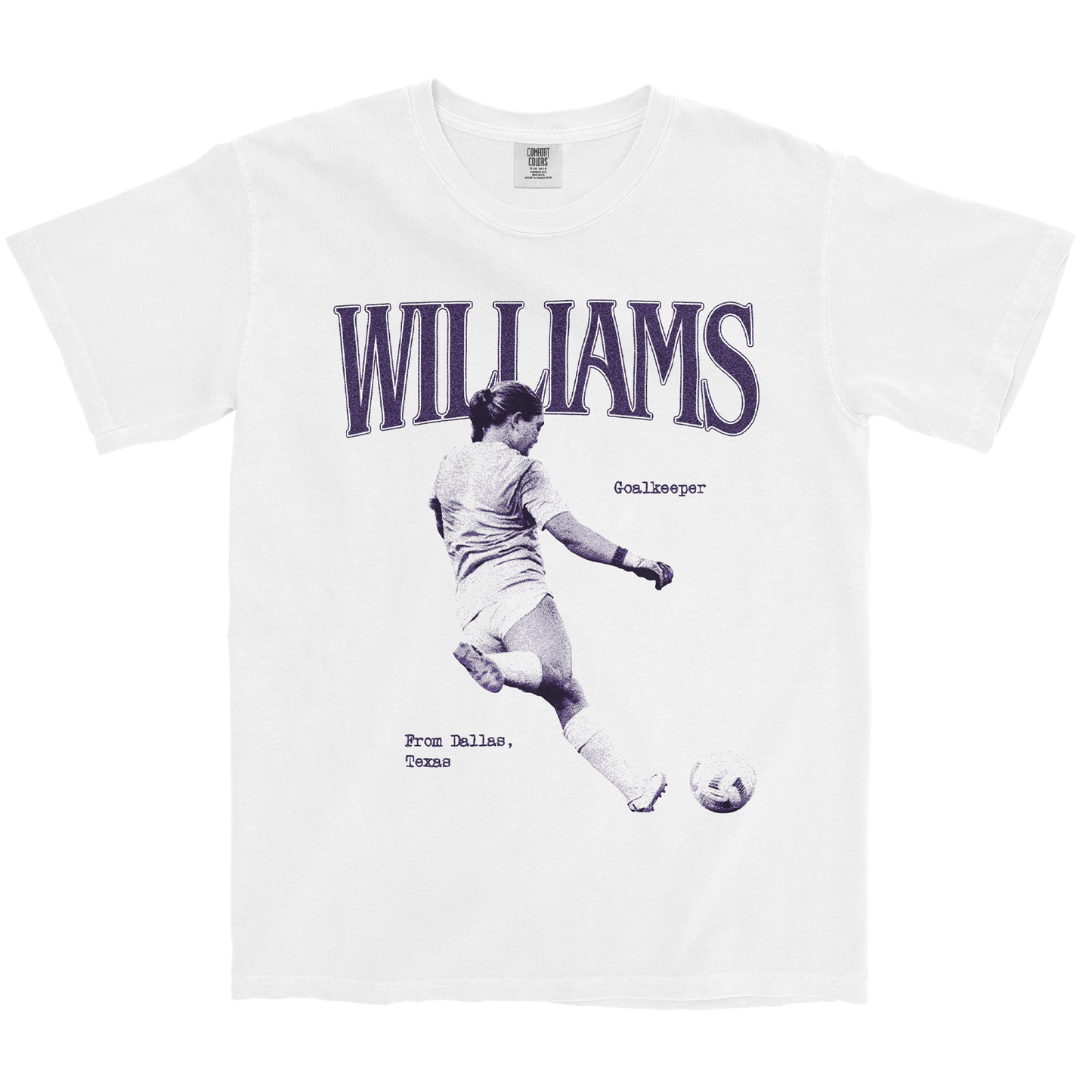 KYLEE WILLIAMS VINTAGE WHITE TEE