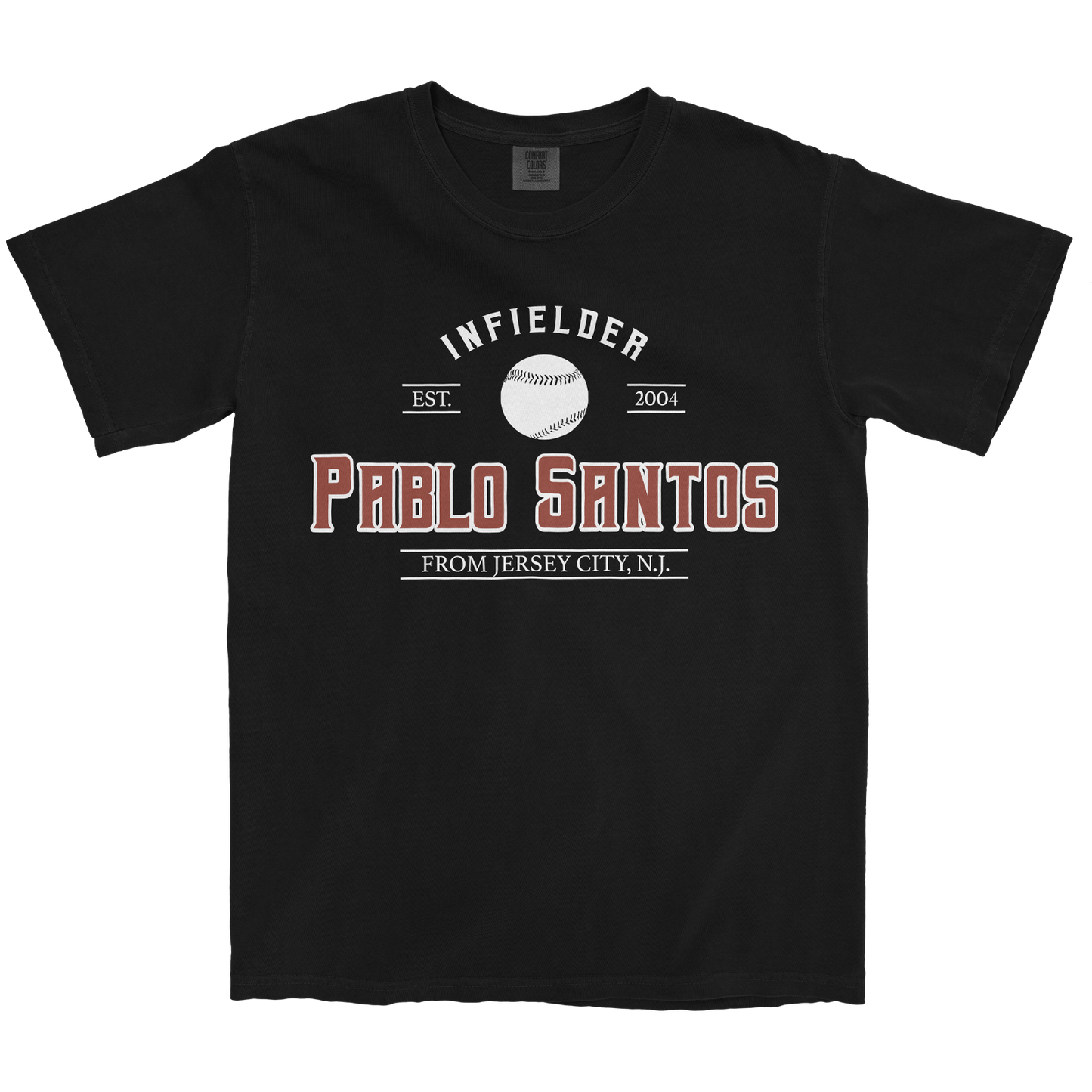 PABLO SANTOS JR. CLASSIC BLACK TEE