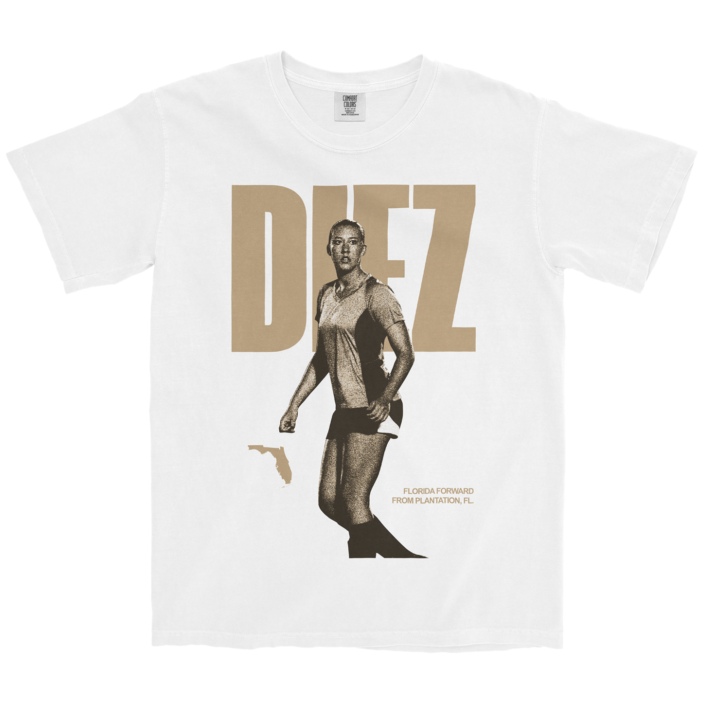 ISABELLA DIEZ VINTAGE WHITE TEE