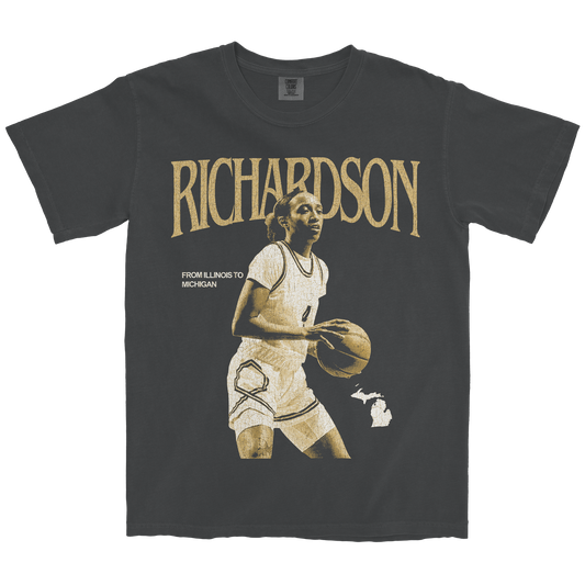 DE'AHNA RICHARDSON VINTAGE GRAPHITE TEE