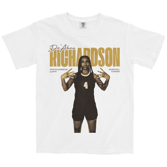 DE'AHNA RICHARDSON VINTAGE WHITE TEE