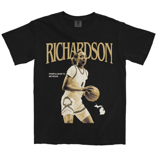 DE'AHNA RICHARDSON VINTAGE BLACK TEE