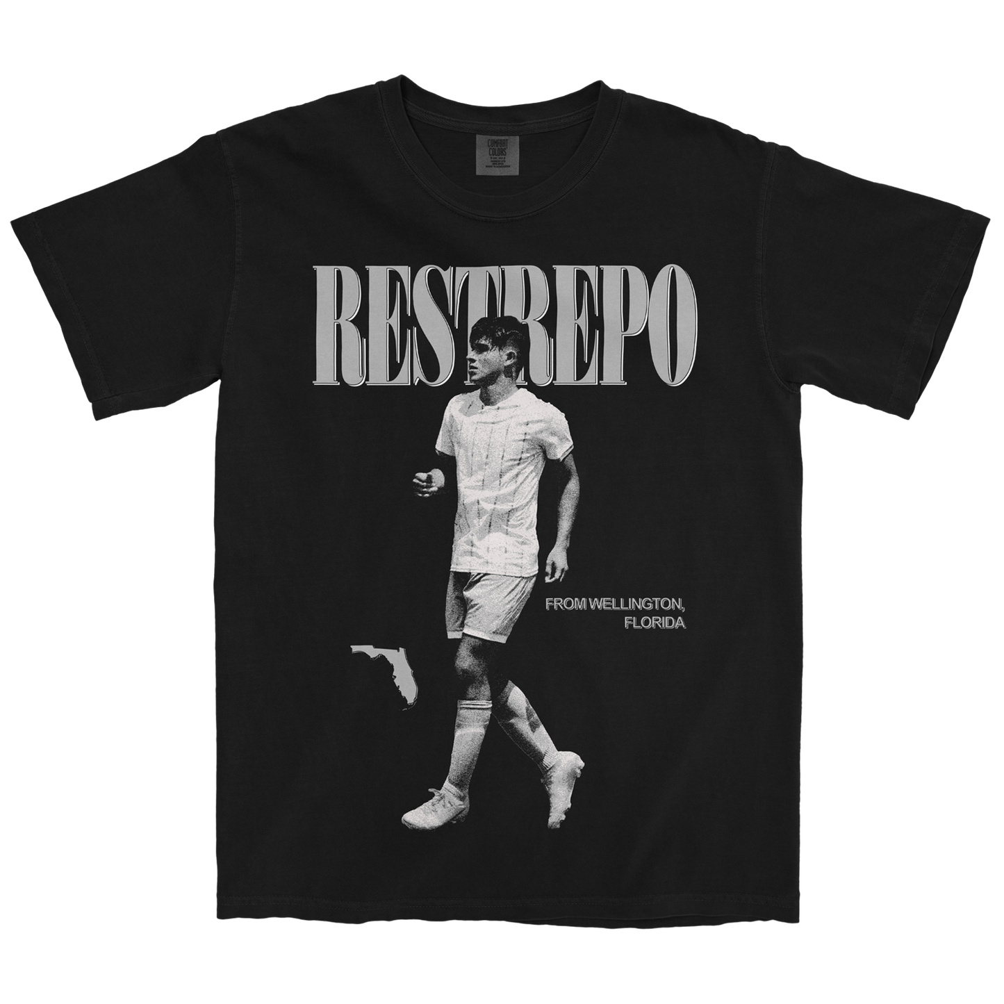 JULIAN RESTREPO GRAPHIC BLACK TEE