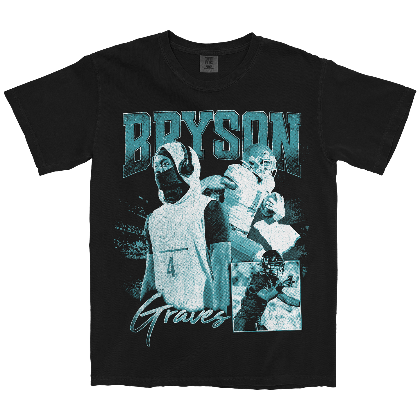 BRYSON GRAVES GRAPHIC BLACK TEE