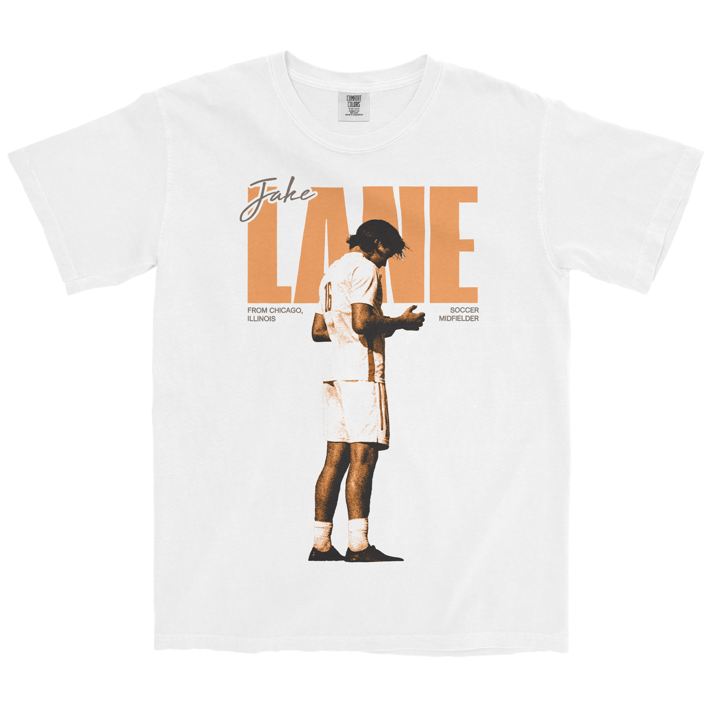 JAKE LANE CLASSIC WHITE TEE