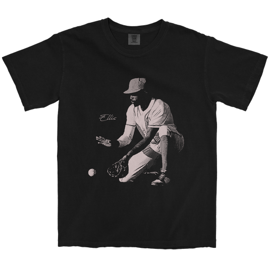 LEE ELLIS GROUND BALL BLACK TEE