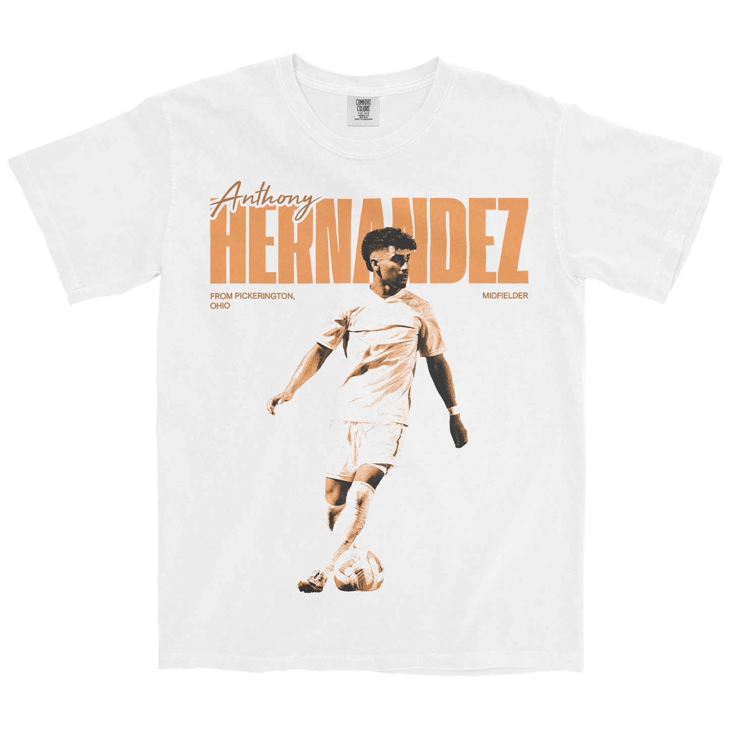 ANTHONY HERNANDEZ VINTAGE WHITE TEE