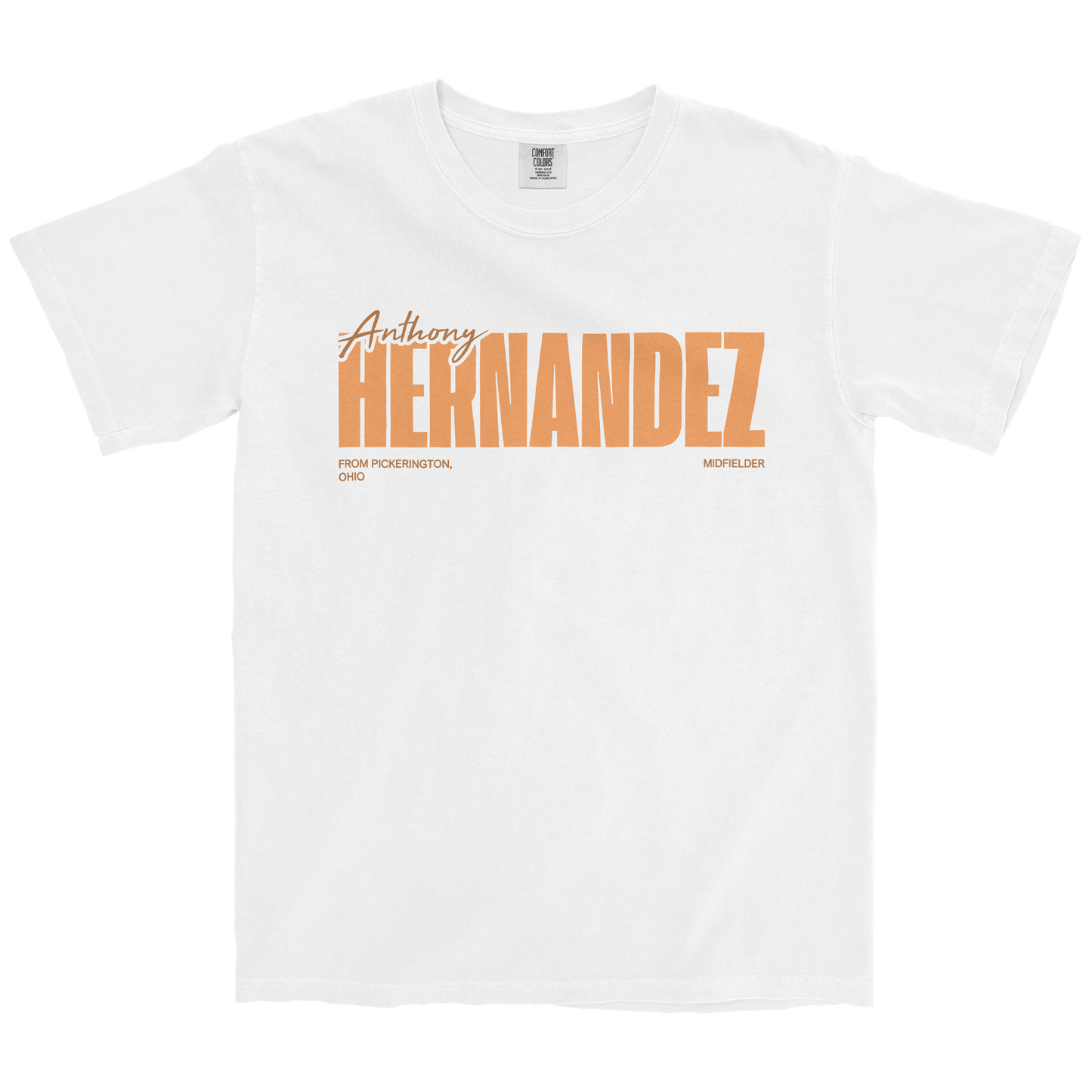 ANTHONY HERNANDEZ CLASSIC WHITE TEE