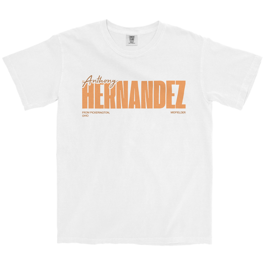 ANTHONY HERNANDEZ CLASSIC WHITE TEE