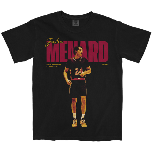 JUSTIN MENARD CLASSIC BLACK TEE