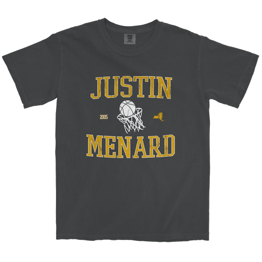 JUSTIN MENARD RETRO GRAPHITE TEE