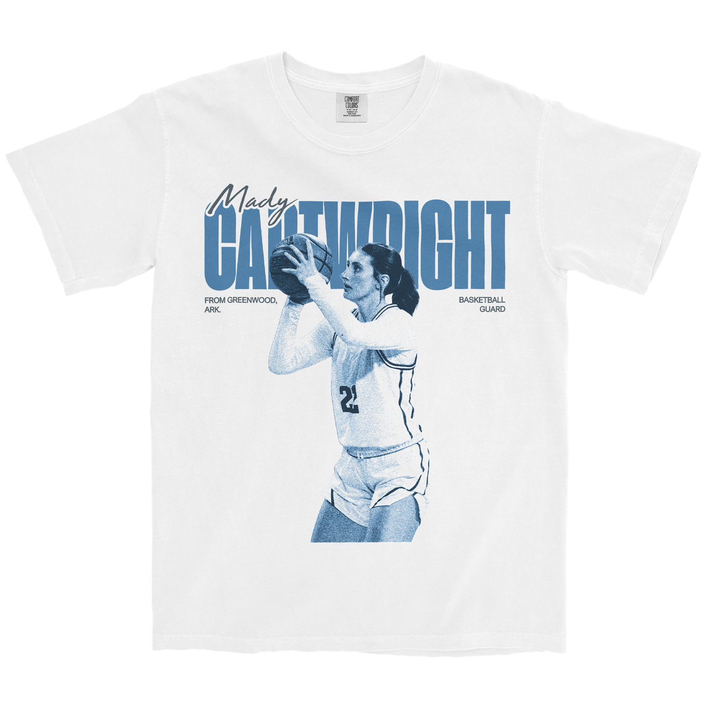 MADY CARTWRIGHT VINTAGE WHITE TEE