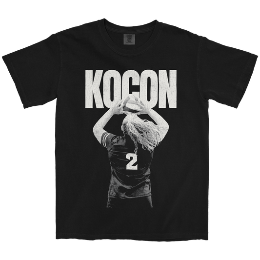 AUDREY KOCON VINTAGE BLACK TEE