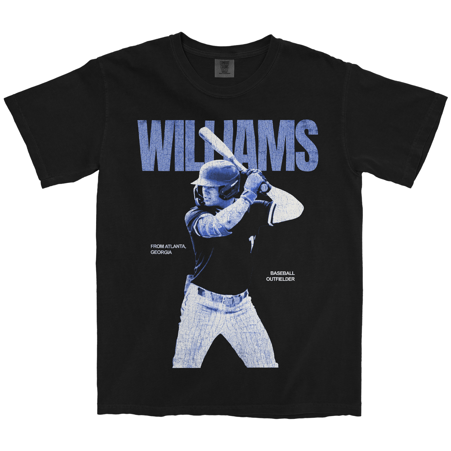 JAE WILLIAMS VINTAGE BLACK TEE