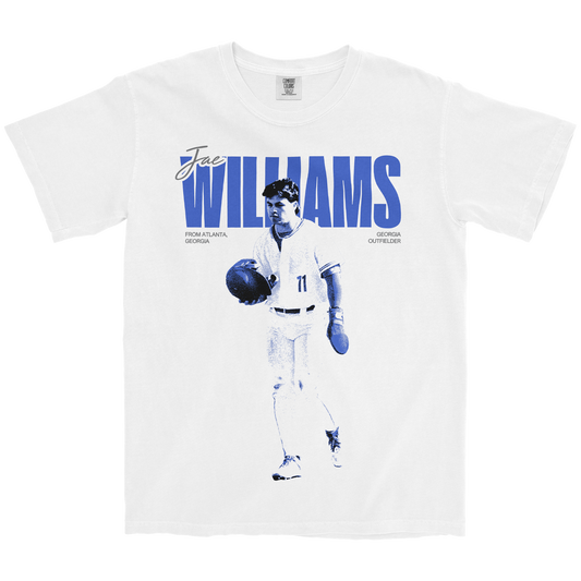 JAE WILLIAMS VINTAGE WHITE TEE