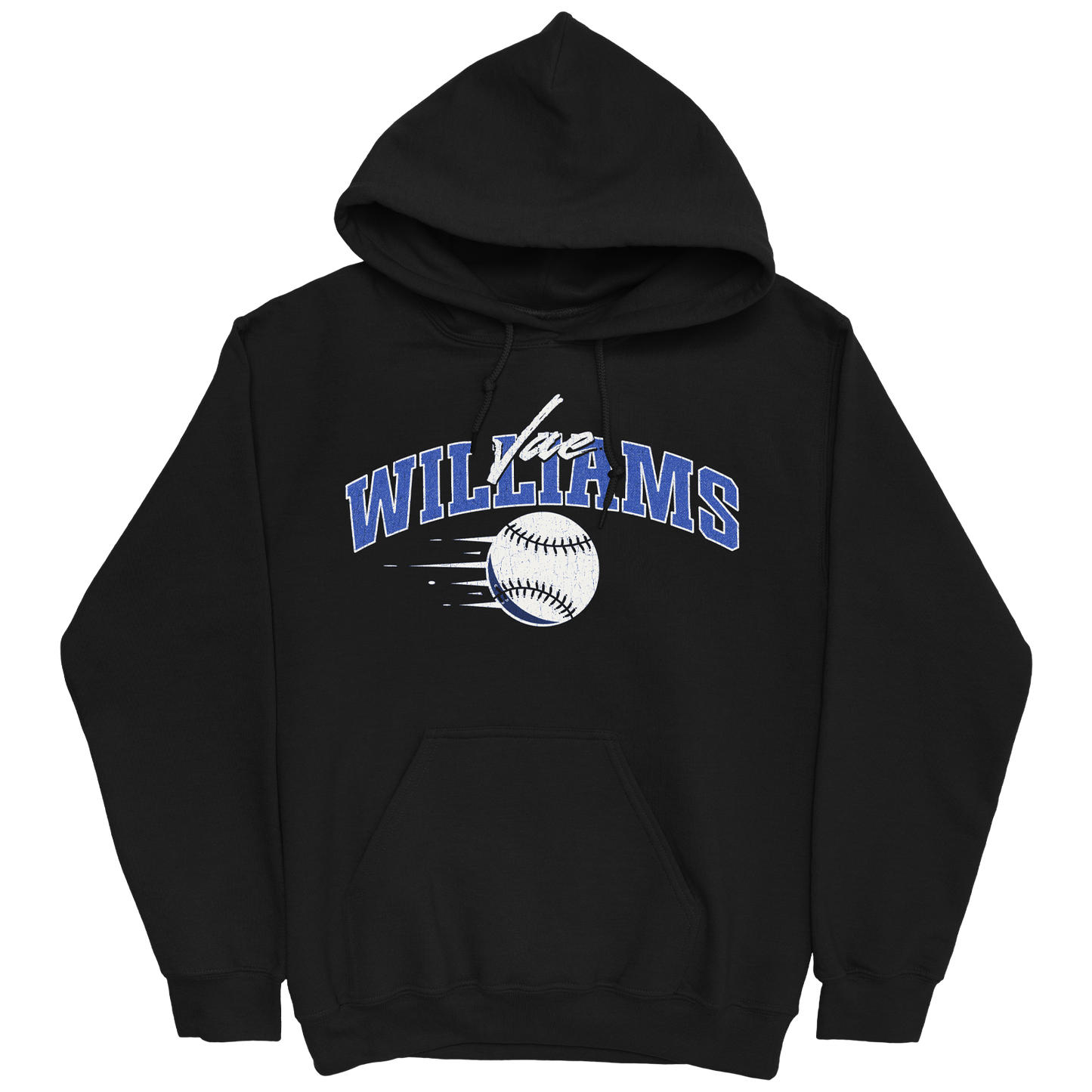 JAE WILLIAMS RETRO BLACK HOODIE